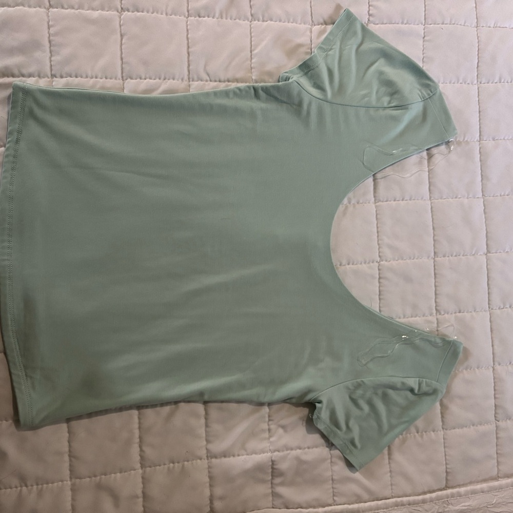 BE COOL Light Blue Short Sleeve Top